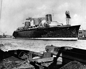 The French Liner Normandie, February 1935 The French Liner Normandie, February 1935