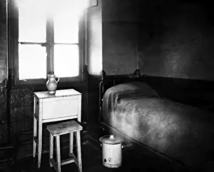 French Prison Cell Print, Early 1930s