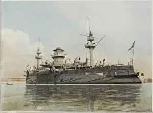 Historical Steam Ships Prints: French Redoutable