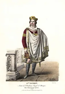 French tenor singer Adolphe Nourrit as Alamede French tenor singer Adolphe Nourrit as Alamede