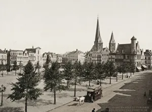 Friday Market location, Ghent, Belgium Friday Market location, Ghent, Belgium