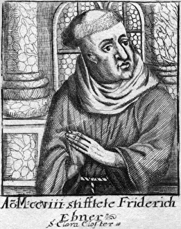 German Historical Figures Prints: Friedrich Ebner