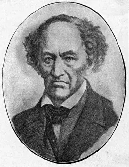 Friedrich Wieck German Piano Teacher Print 1785-1873