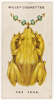 Egyptian Gods And Goddesses Prints: Frog Amulet