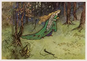 Fairy Tale Artwork Prints: Frog Prince (Goble)