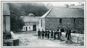 Frontier guards at the Ulster border Frontier guards at the Ulster border