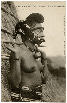 A Fula Woman - Senegal, West Africa A Fula Woman - Senegal, West Africa
