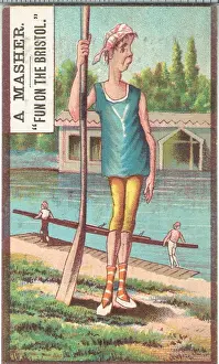 Print of A Masher from Fun on the Bristol
