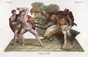 Furies Pursuing Orestes Print