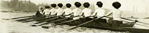 Furnivall rowing eight on the River Thames Furnivall rowing eight on the River Thames