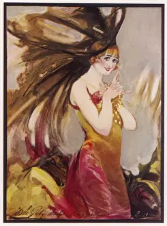 Gaby Deslys Print, 1910