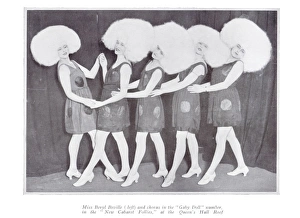 The Gaby Doll scene from the New Cabaret Follies show The Gaby Doll scene from the New Cabaret Follies show