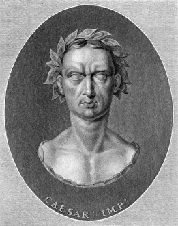 Ancient Roman Leaders Prints: Gaius Julius Caesar