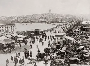 Galata Bridge Bosphorous, Istanbul Turkey Galata Bridge Bosphorous, Istanbul Turkey