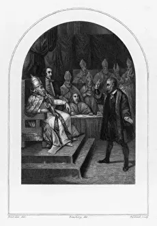 Italian Astronomer Prints: Galileo on trial
