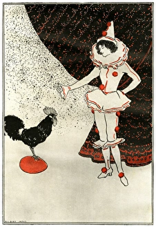 Gallic cock crow for the Paris exhibtion by Gilbert James Gallic cock crow for the Paris exhibtion by Gilbert James
