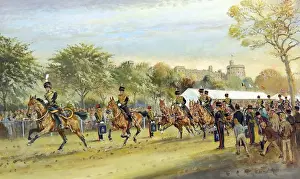 Related Prints: Colour Photolithograph Print of Galloping Out, Windsor 1986