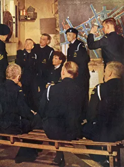 A Game of darts - Civil Defence Workers recreation A Game of darts - Civil Defence Workers recreation