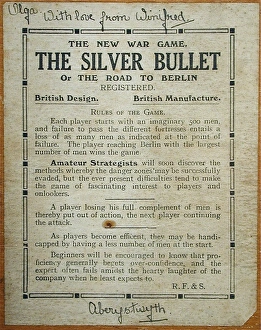 Game, The Silver Bullet or The Road to Berlin, WW1 Game, The Silver Bullet or The Road to Berlin, WW1