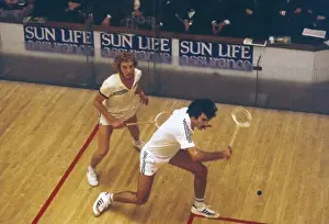 Retro Sports Photographs Prints: Game of Squash