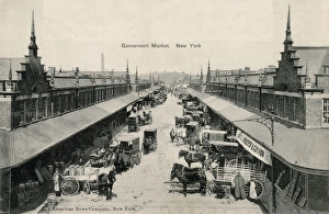 Gansevoort Market in New York City, USA Gansevoort Market in New York City, USA