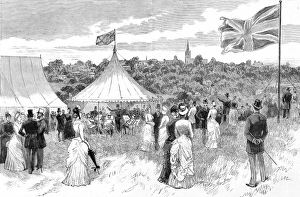 Garden Party on Hampstead Heath, 1885 Garden Party on Hampstead Heath, 1885
