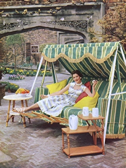 Garden swing, 1954 Garden swing, 1954