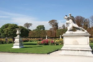 The Garden of the Tullerias. Paris. Francia The Garden of the Tullerias. Paris. Francia