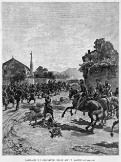 Giuseppe Garibaldi Biography Prints: Garibaldi at Varese