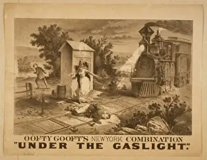 Vintage Art Prints Online Prints: Under the gaslight