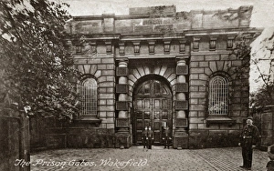 Gates of Wakefield Prison, West Yorkshire Gates of Wakefield Prison, West Yorkshire