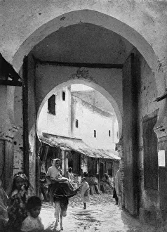 The Gateway leading into the Moulay Idriss, Morocco The Gateway leading into the Moulay Idriss, Morocco