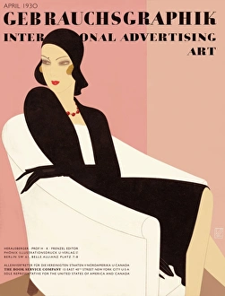 Gebrauchsgraphik front cover April 1930 Gebrauchsgraphik front cover April 1930