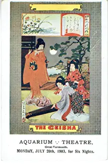 Vintage Theatre Posters UK Prints: The Geisha by Owen Halt