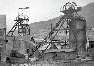 Gelli coalmine, Rhondda, South Wales Gelli coalmine, Rhondda, South Wales