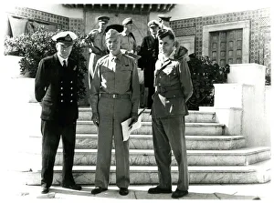 General Eisenhower during visit to North Africa, WW2 General Eisenhower during visit to North Africa, WW2