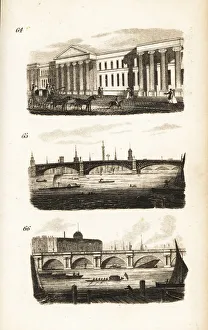 The General Post-Office, Southwark Bridge and Waterloo The General Post-Office, Southwark Bridge and Waterloo