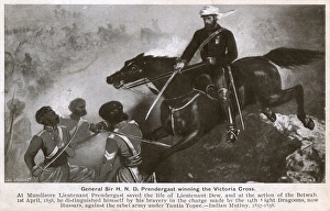 General Prendergast winning the Victoria Cross at Betwah General Prendergast winning the Victoria Cross at Betwah