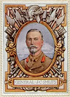 South African Statesman Prints: General Smuts / Stamp