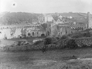 General view, Bishops Palace, St Davids, South Wales General view, Bishops Palace, St Davids, South Wales