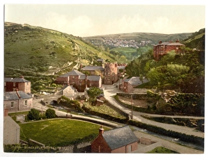General view, Boscastle, Cornwall, England General view, Boscastle, Cornwall, England