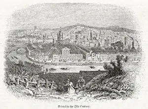 General view of Bristol with the River Avon General view of Bristol with the River Avon