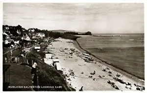 General View, Budleigh Salterton Print, Devon, 1950s