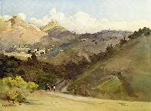 Portuguese History Prints: General view of Cintra from the plain