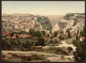 Historical Picturesque Views Prints: General view, Constantine, Algeria