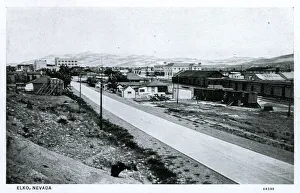 General view of Elko, Elko County, Nevada, USA General view of Elko, Elko County, Nevada, USA