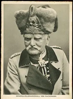 World War I Uniforms Prints: General Von Mackensen