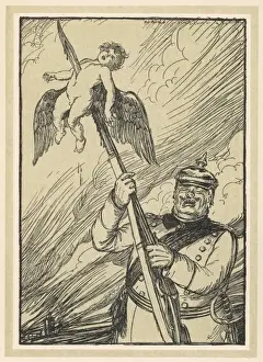 Anti German Propaganda Prints: The Gentle German