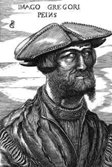 Historical German Art Prints: Georg Pentz