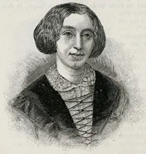Victorian Era Writers Prints: George Eliot
